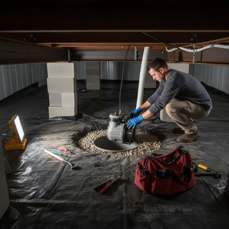 Drainage Pump Installation in Manchester, NH