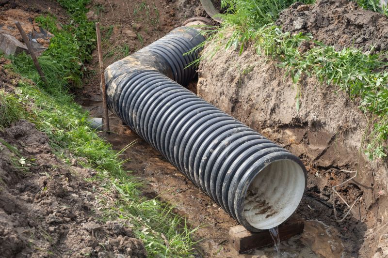 Underground Gutter Drainage Service